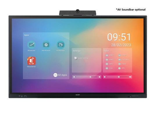 Sharp PN-LC652 65" LCD Infrared Touch Display - PNLC652