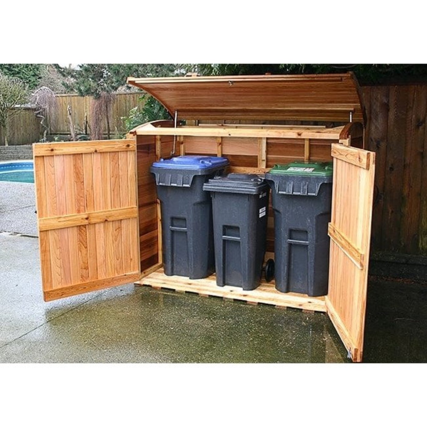 Outdoor Living Today 6'x3' Oscar Waste Management Shed - OSCAR63