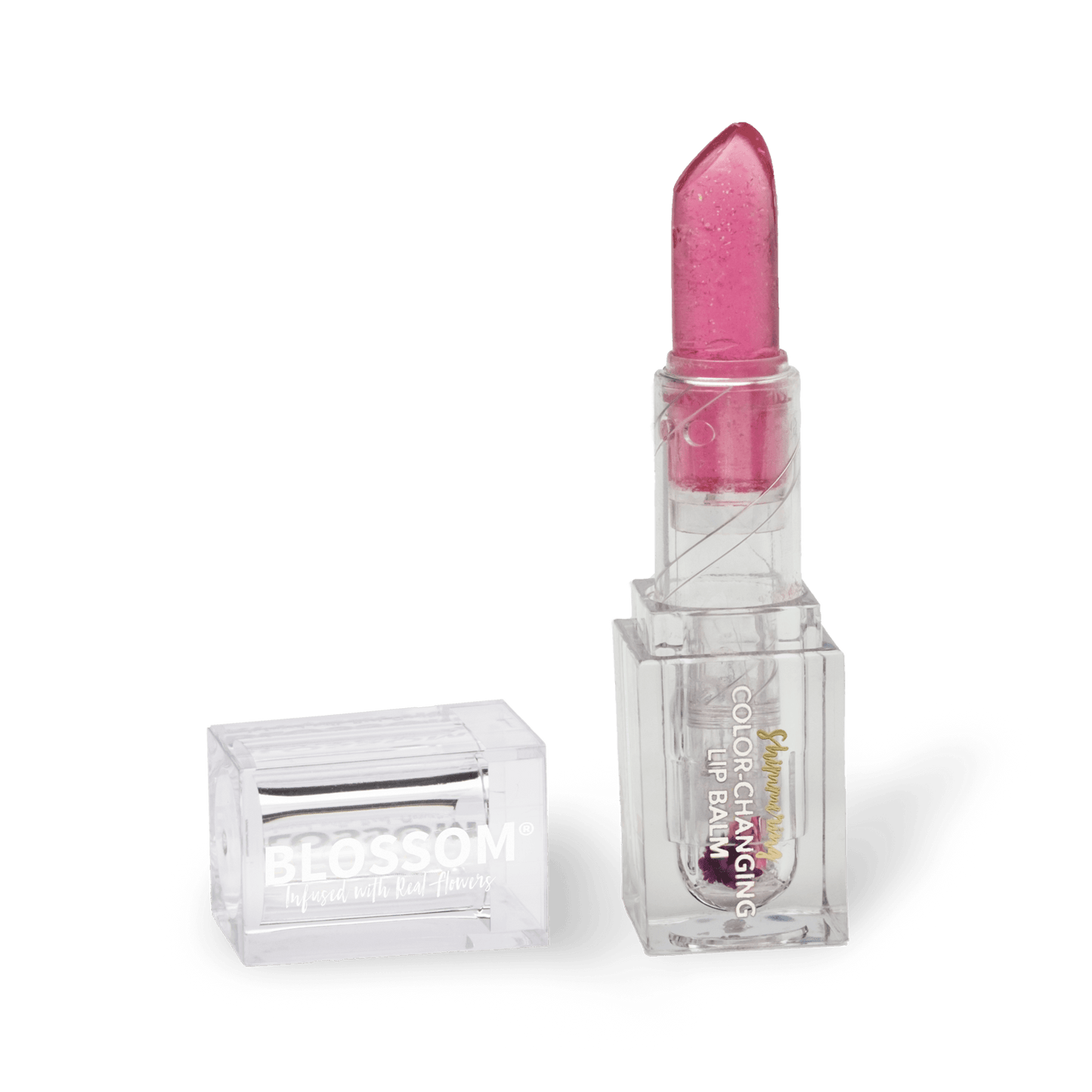 Blossom Shimmering Color-Changing Lip Balm - BL-TSCCCLB-SNSET
