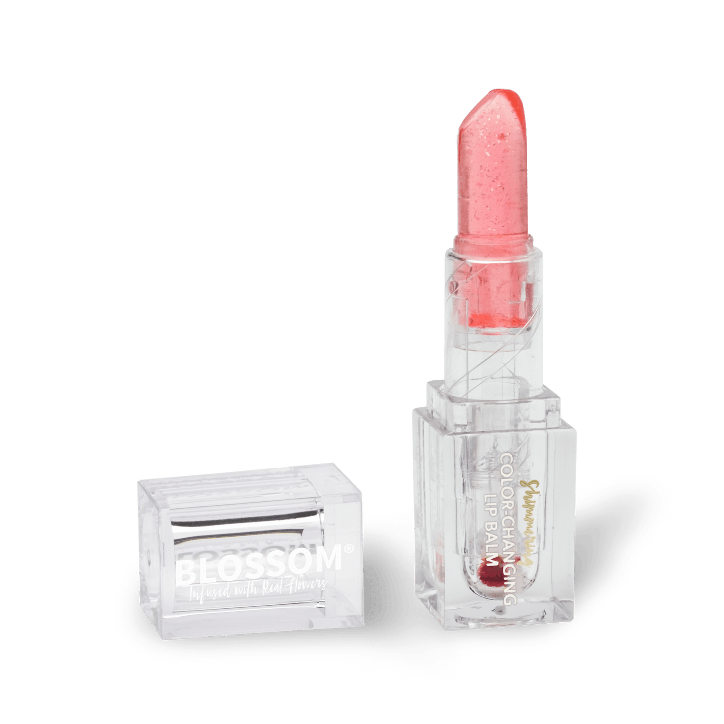 Blossom Shimmering Color-Changing Lip Balm - BL-TSCCCLB-SNSET