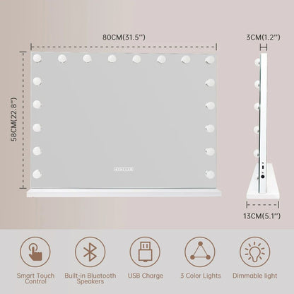 ShineWave Makeup Mirror - Procure Décor
