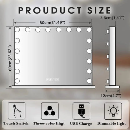 ShineWave Makeup Mirror - Procure Décor