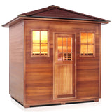 Enlighten Sauna Infranature Original Infrared Sierra 5 Person Outdoor Low Emf Sauna - 16380