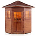 Enlighten Sauna Infranature Sierra - 4-Person Corner Outdoor Infrared Sauna - 16379