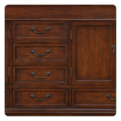 Silkroad 72" Double Sink Vanity, Red Chestnut - HYP-0715-BB-UIC-72