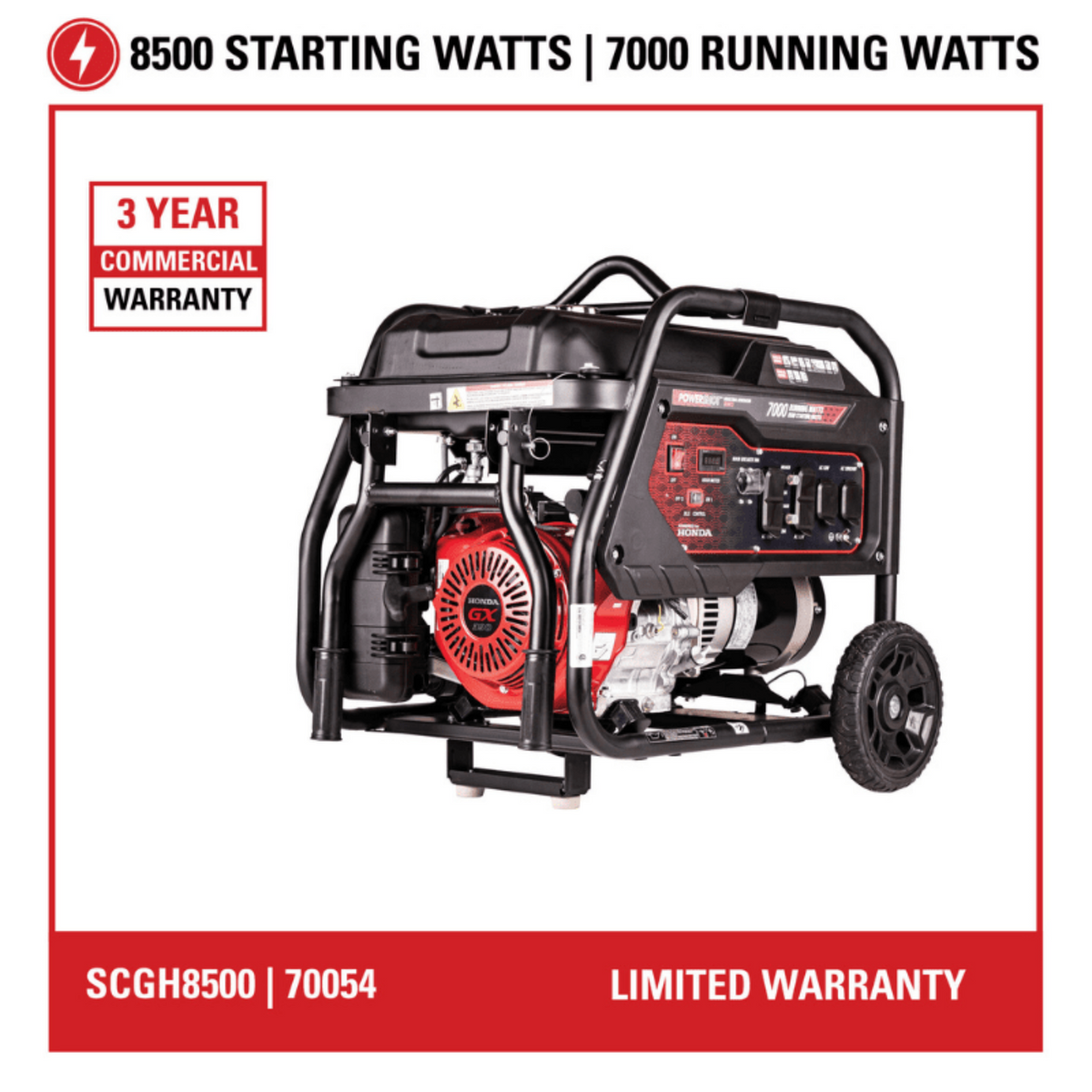 Simpson 7000-Watt Industrial Generator / SCGH8500