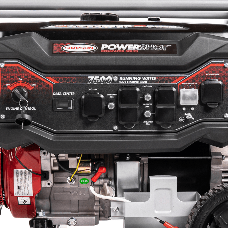 Simpson PowerShot Portable 7500-Watt Generator / SPG7593E
