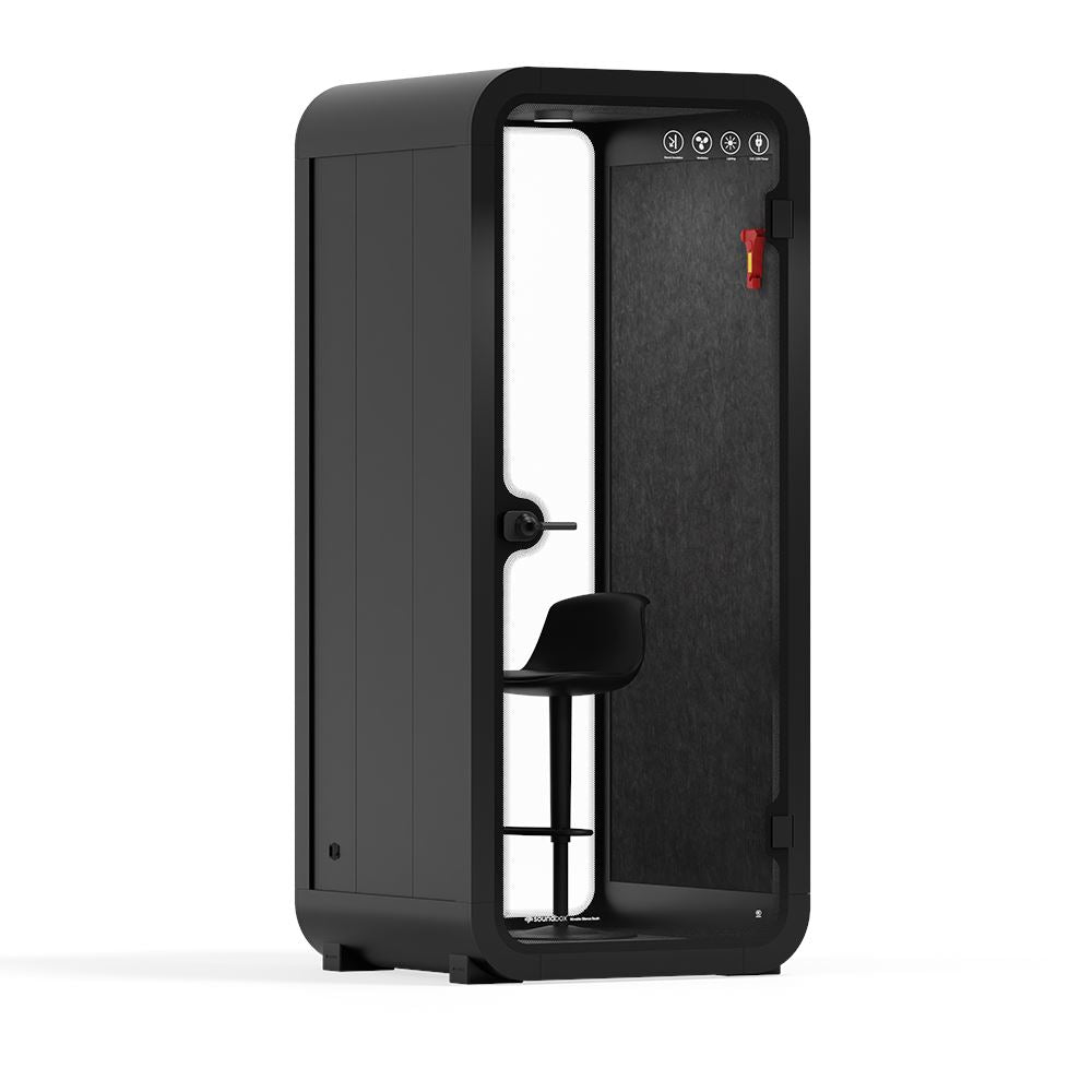 Sound Box Office Pod Quell Acoustic - S-S115-DRK-GREY-SY-01-TUL-STOL-01