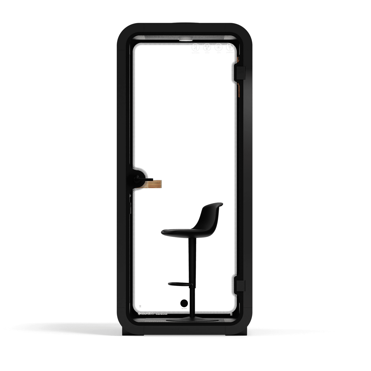 Sound Box Office Pod Quell Acoustic - S-S115-DRK-GREY-SY-01-TUL-STOL-01