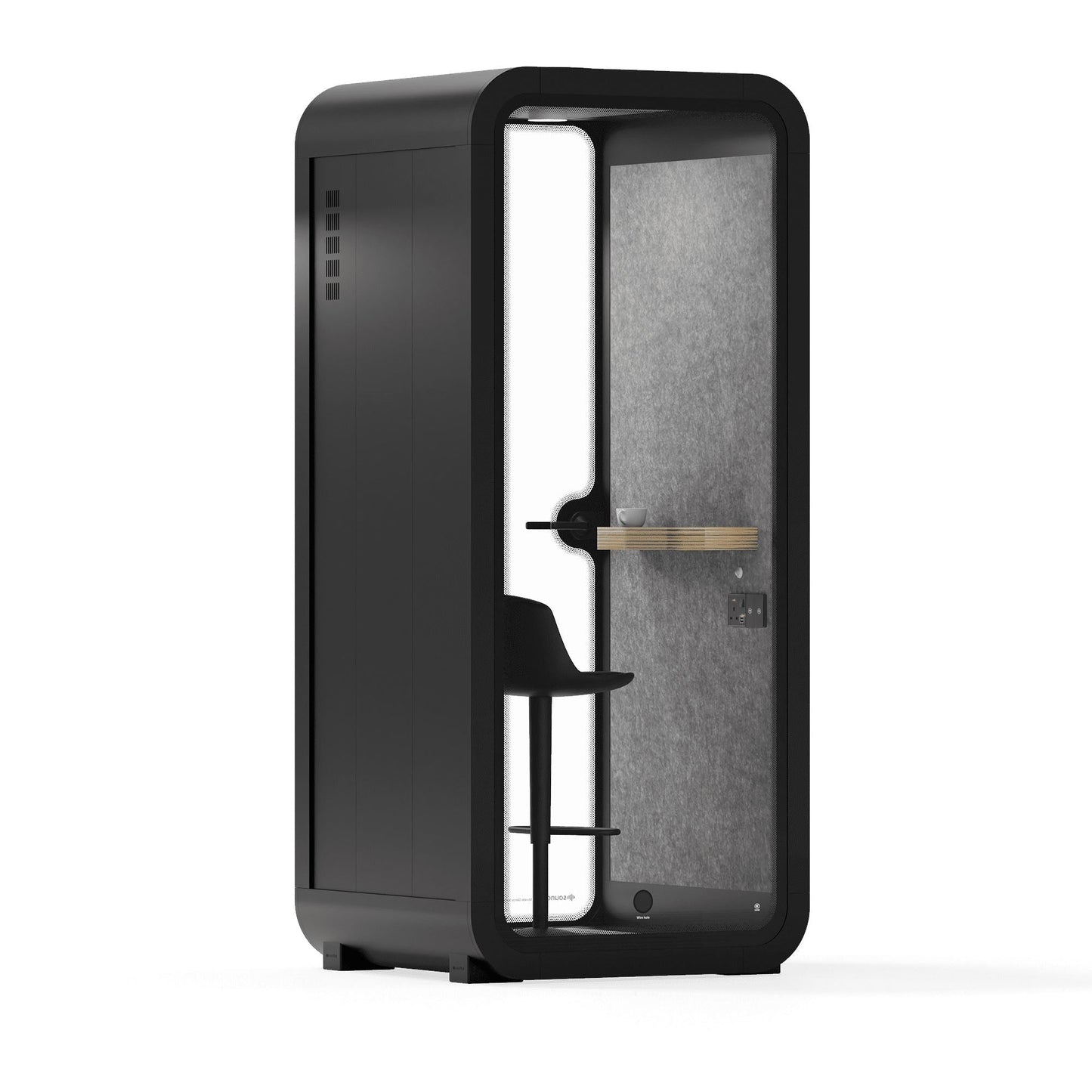 Sound Box Office Pod Quell Acoustic - S-S115-DRK-GREY-SY-01-TUL-STOL-01