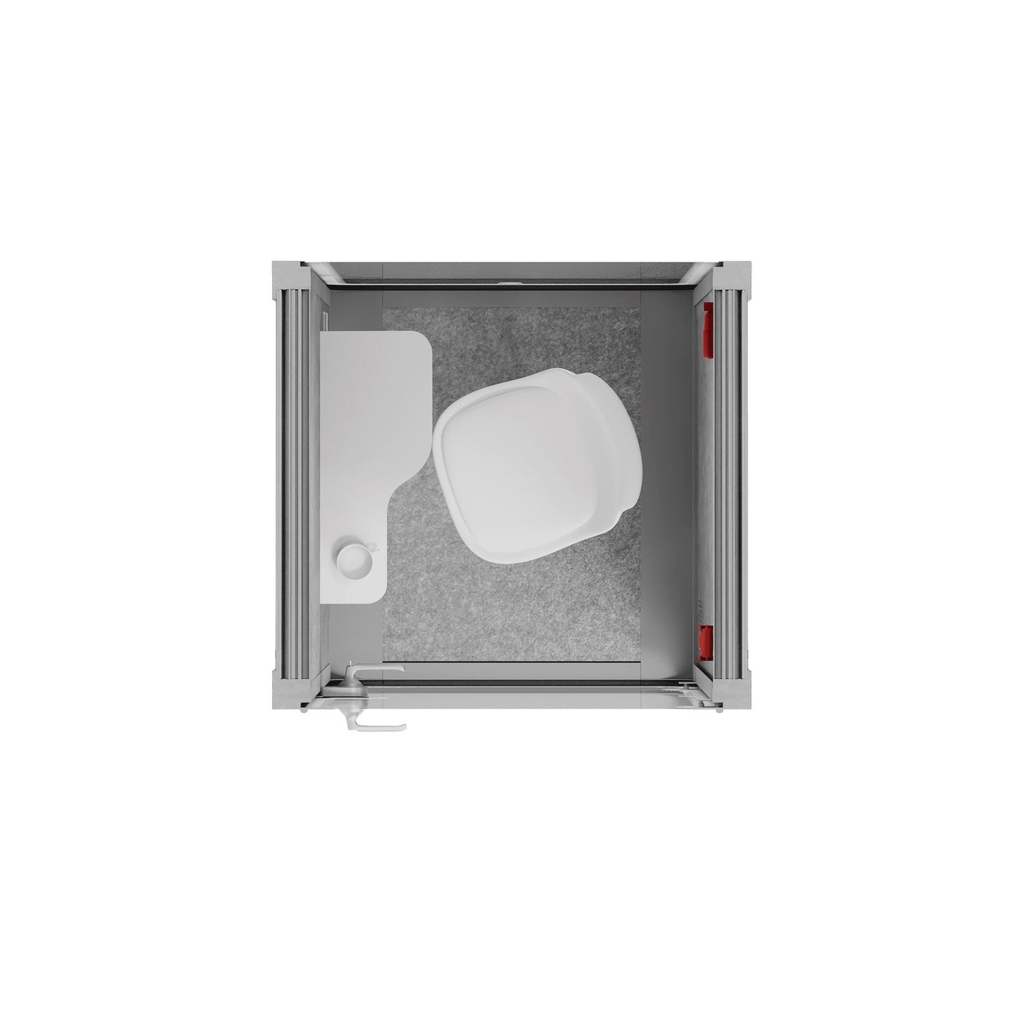 Sound Box Office Pod Quell Acoustic - S-S115-DRK-GREY-SY-01-TUL-STOL-01