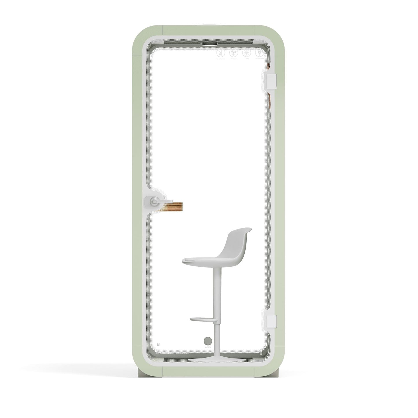 Sound Box Office Pod Quell Acoustic - S-S115-DRK-GREY-SY-01-TUL-STOL-01