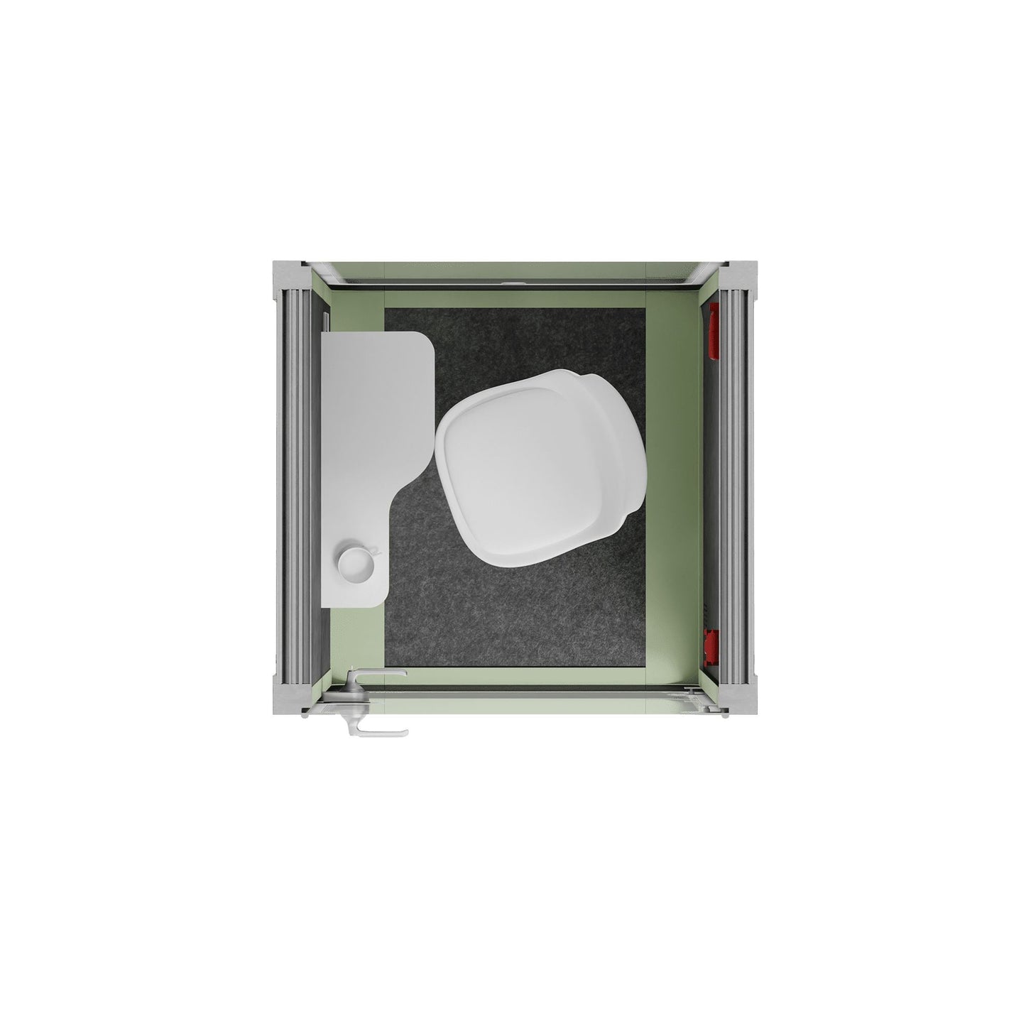 Sound Box Office Pod Quell Acoustic - S-S115-DRK-GREY-SY-01-TUL-STOL-01