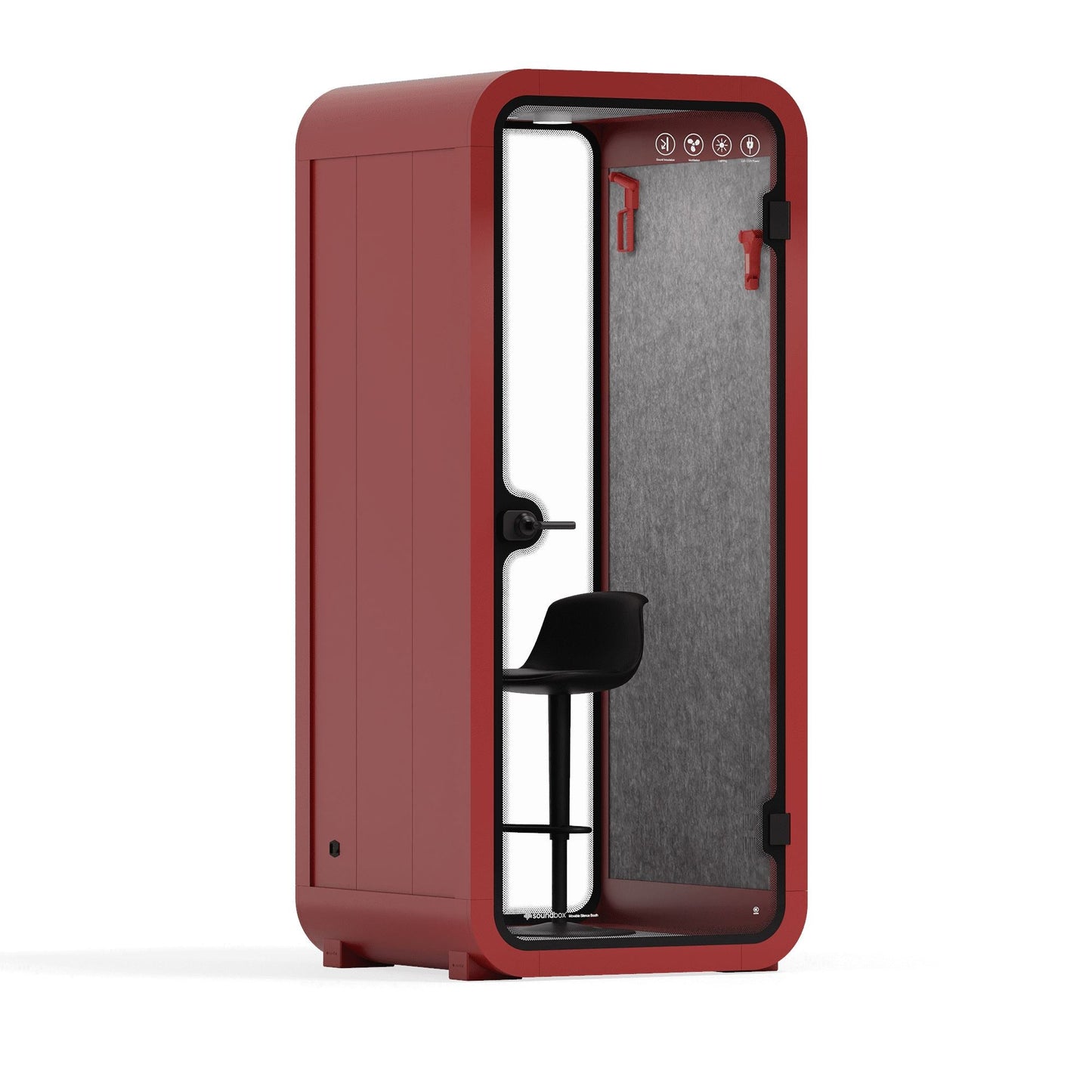 Sound Box Office Pod Quell Acoustic - S-S115-DRK-GREY-SY-01-TUL-STOL-01