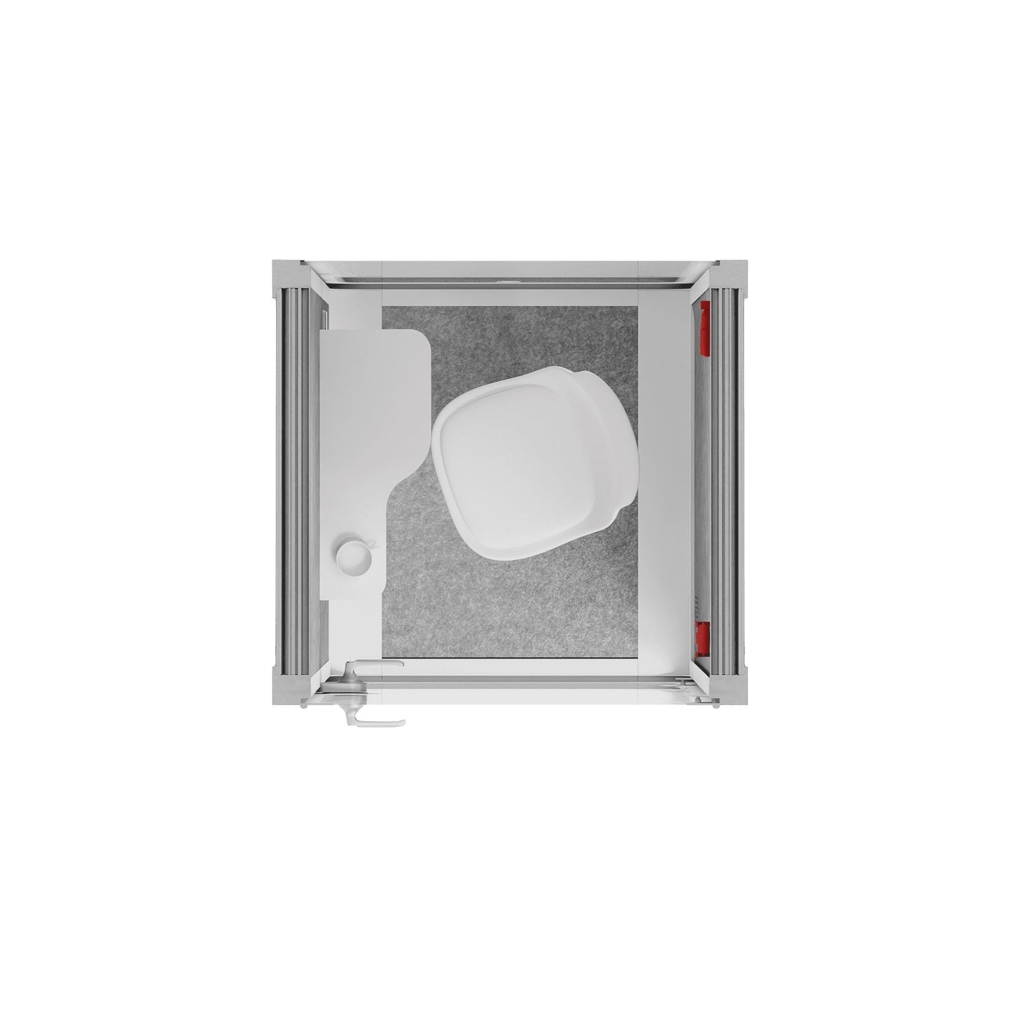 Sound Box Office Pod Quell Acoustic - S-S115-DRK-GREY-SY-01-TUL-STOL-01