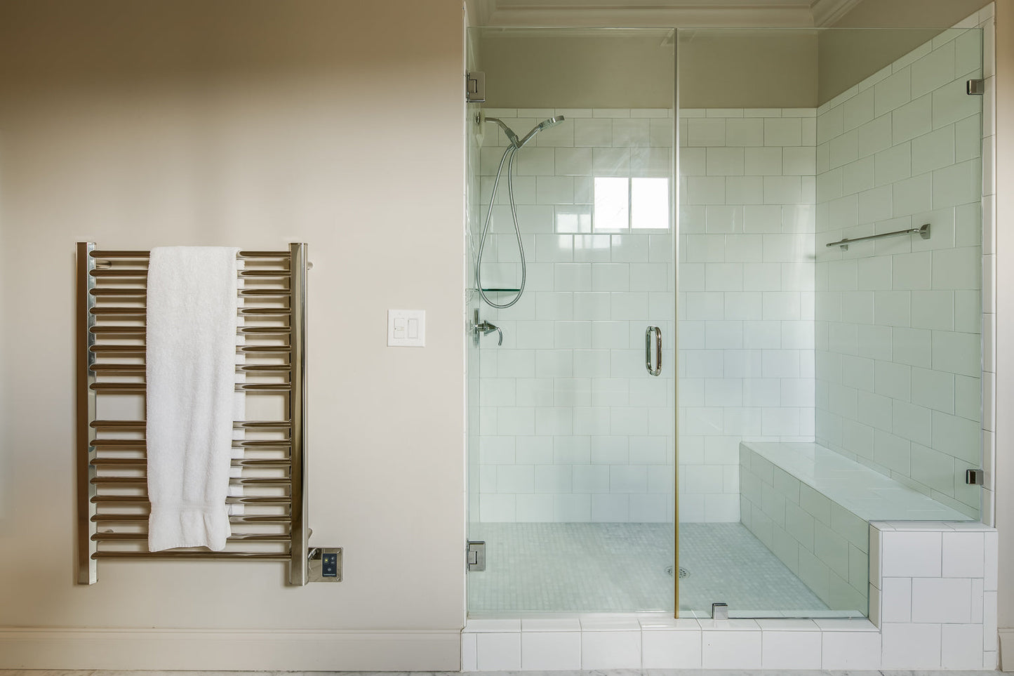 Amba Heated Towel Rack Model S2133 Height 33 1/4 - S2133B