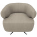 Enza Home US Sirona Armchair- Tufted - 2107 - K1 - 11505 Dark Taupe - AR:217 - 1434086