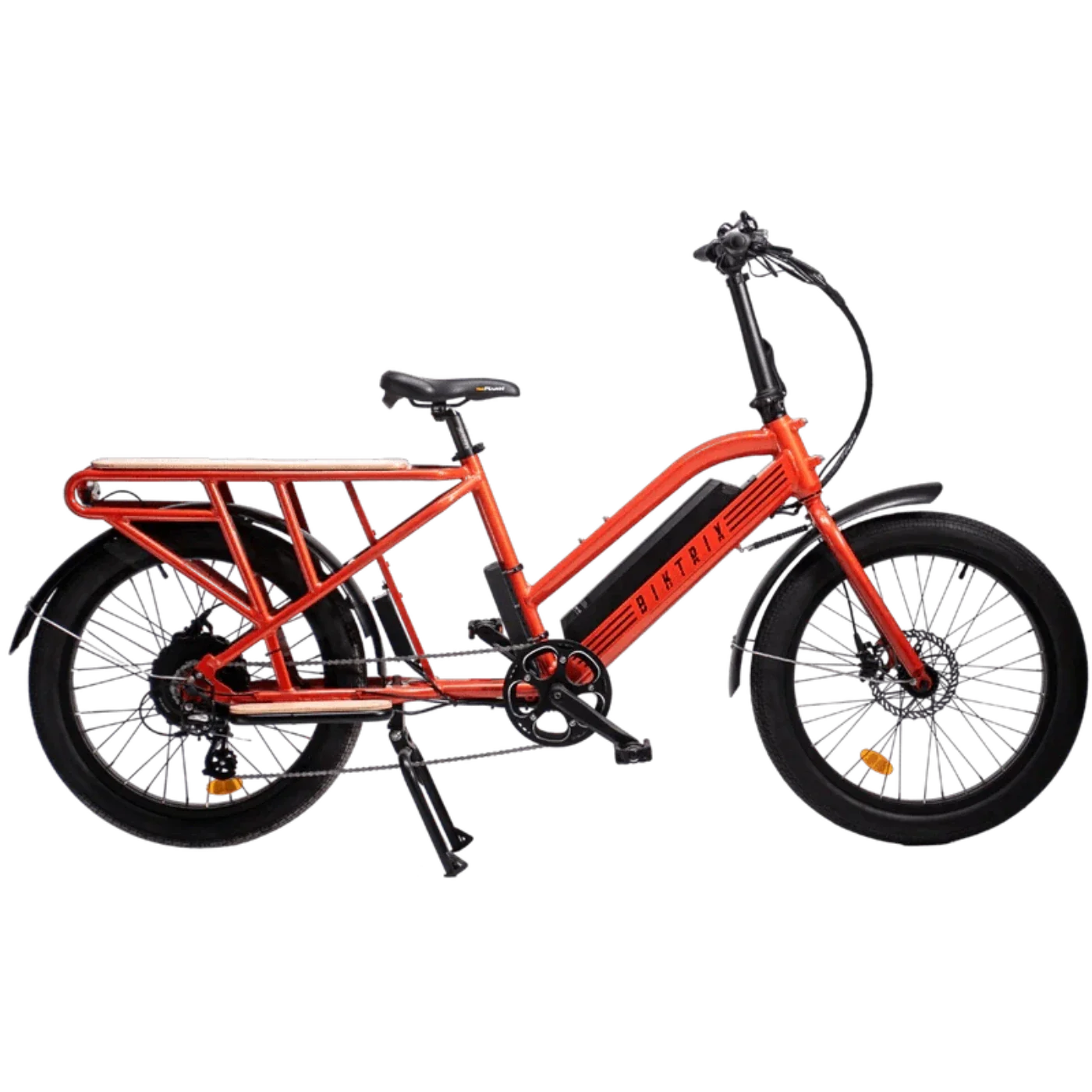 Biktrix 2024 Skycap 2 750W 48V 7 Speed Cargo Electric Bike, Rack & Fenders