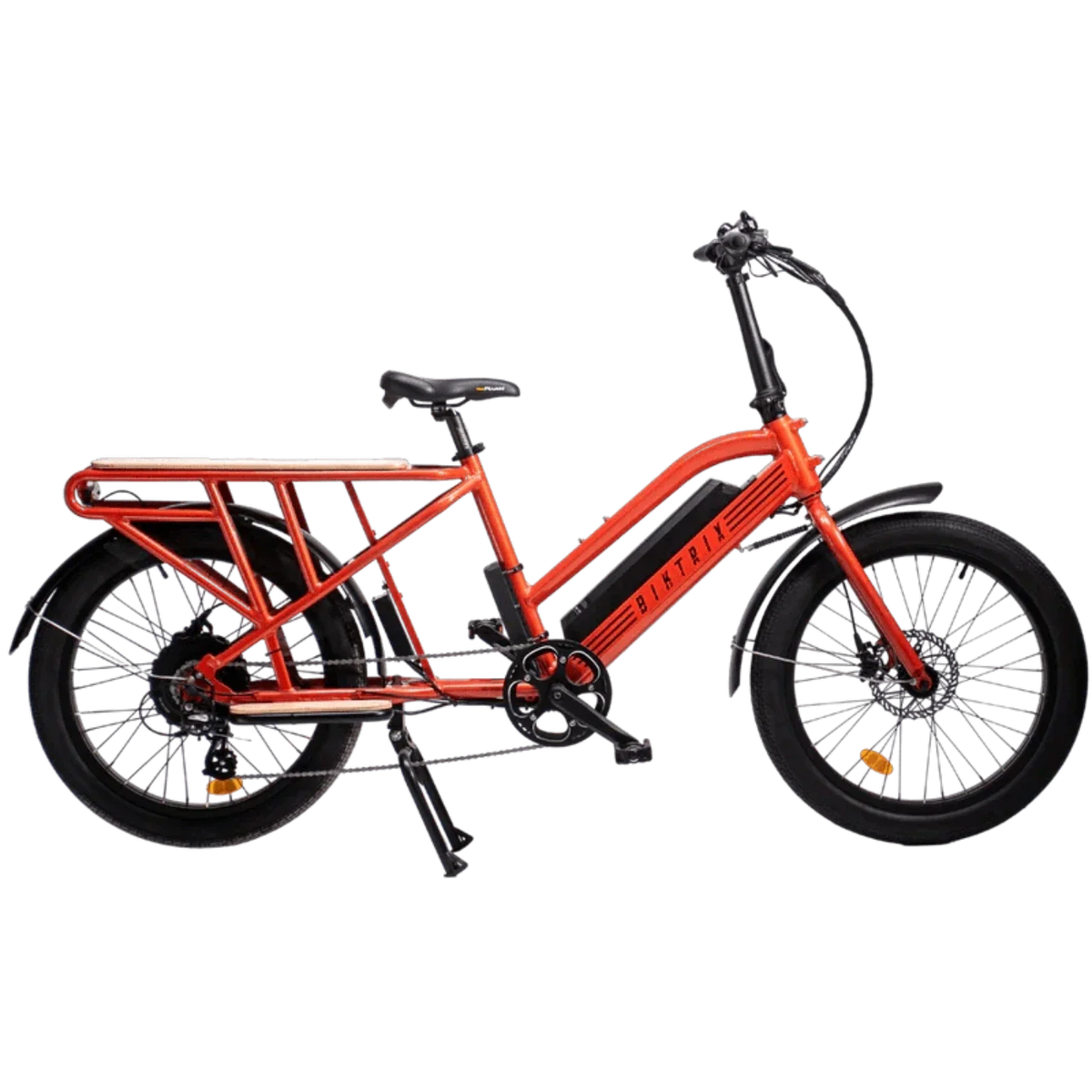 Biktrix 2024 Skycap 2 750W 48V 7 Speed Cargo Electric Bike, Rack & Fenders