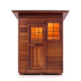 Enlighten SaunaTerra Moonlight 3-Person Outdoor Dry Traditional Sauna - T-16377