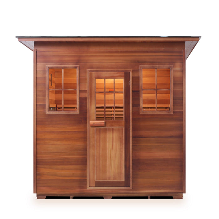 Enlighten Sauna MoonLight 5-Person Outdoor Sauna - T-16380