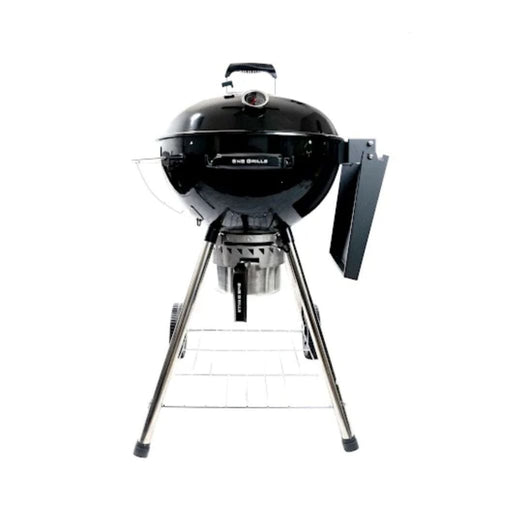 Sns Grills 22" Black Slow 'N Sear Kettle Charcoal Grill w/ Side Shelf - SNS-KET-1