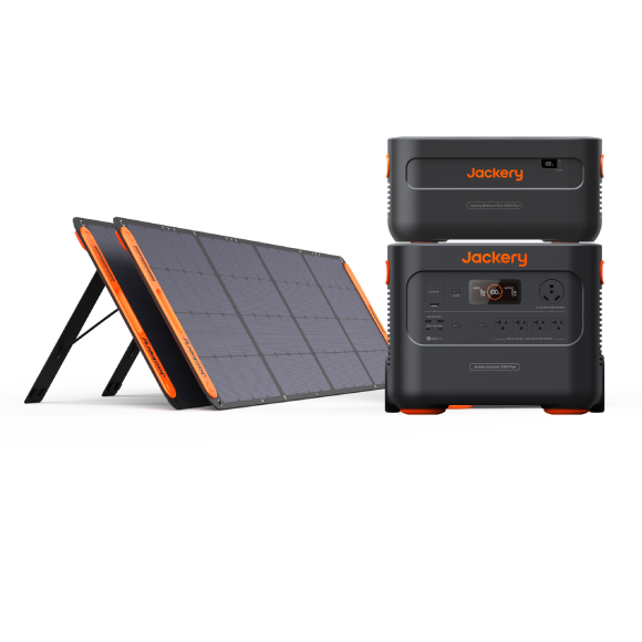 Jackery Explorer 2000 Plus / +2 Solar Saga 200W Solar Panels