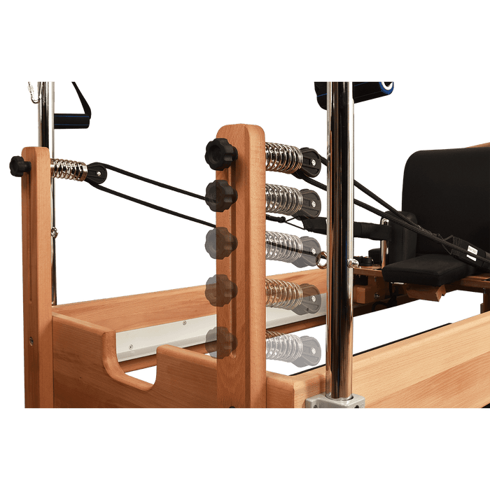 Private Pilates Premium Wood Reformer-Tower Bundle