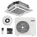 Cooper & Hunter 48,000 BTU 230V Ceiling Cassette Light Commercial Ductless Mini Split Air Conditioner Heat Pump 16 SEER 4 TON + Installation Kit Option -CH-48LCCT-230VI & CH-N48LCU-230VO/NO KIT