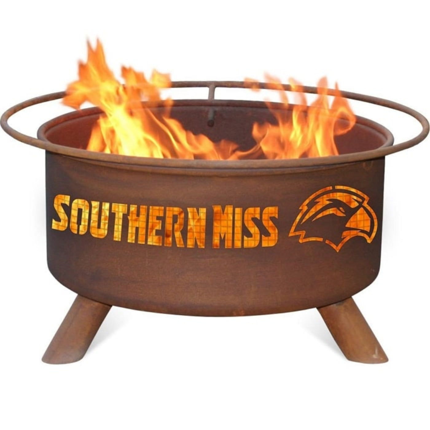 Southern Mississippi Steel Fire Pit by Patina Products - F238