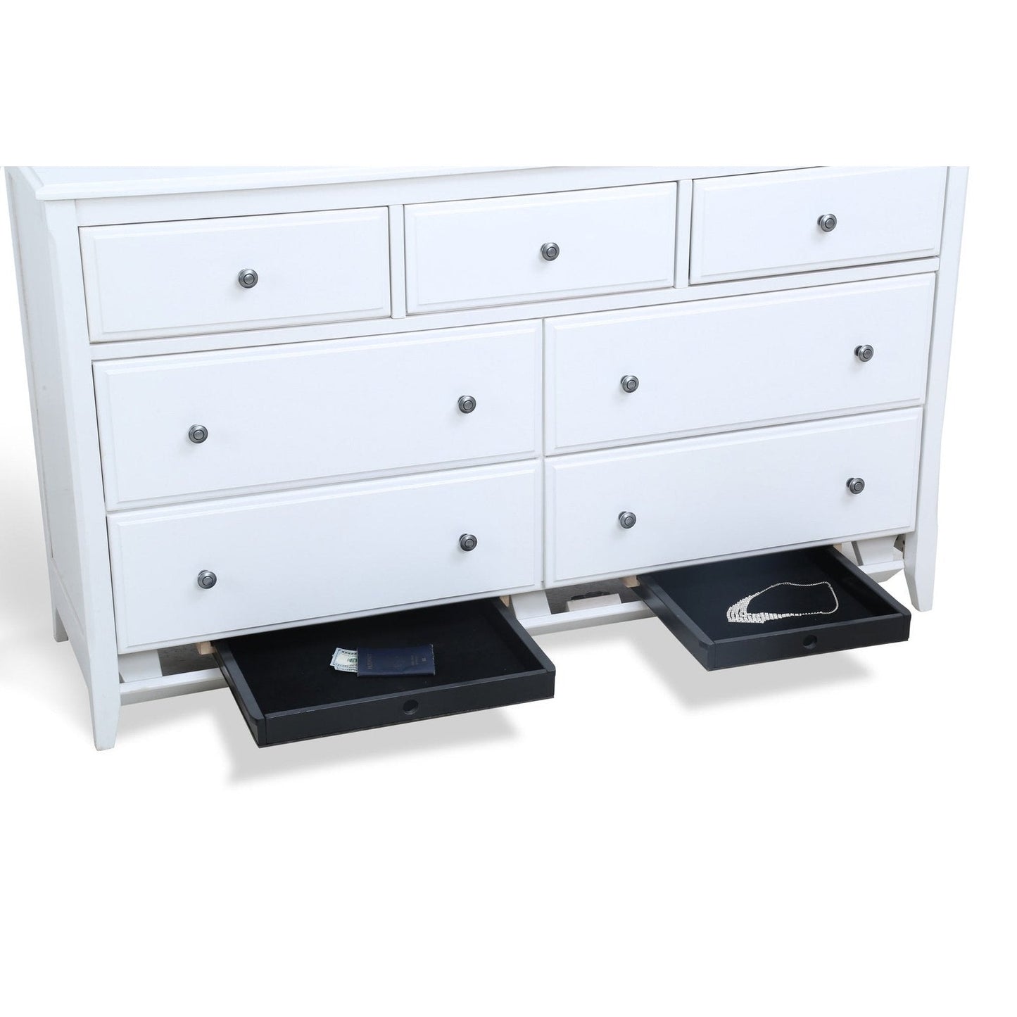 Night and Day Furniture Secrets 7 Drawer Dresser - CD-SEC2-7B-CH