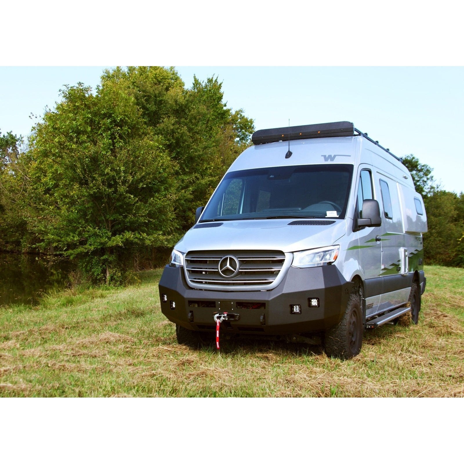 Backwoods Adventure Mods Mercedes Sprinter 2019+ Front Bumper No Bull Bar