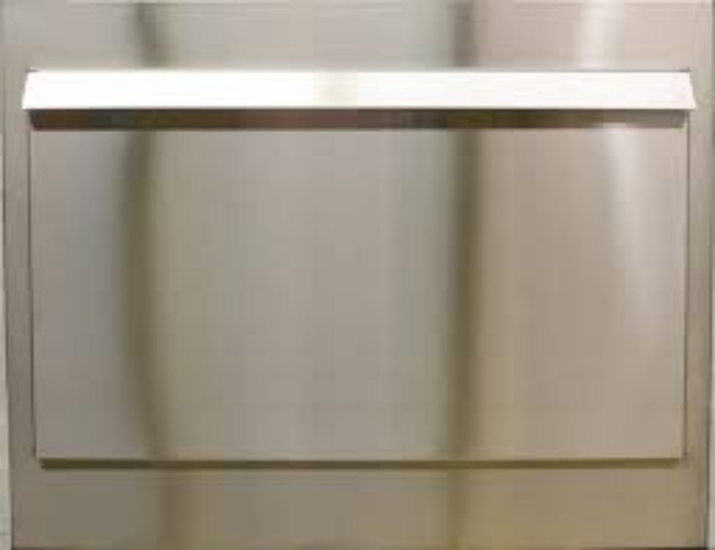 Empire  Stainless Steel Weather Door for 48" Carol Rose Outdoor Linear Fireplace - WD48LSS