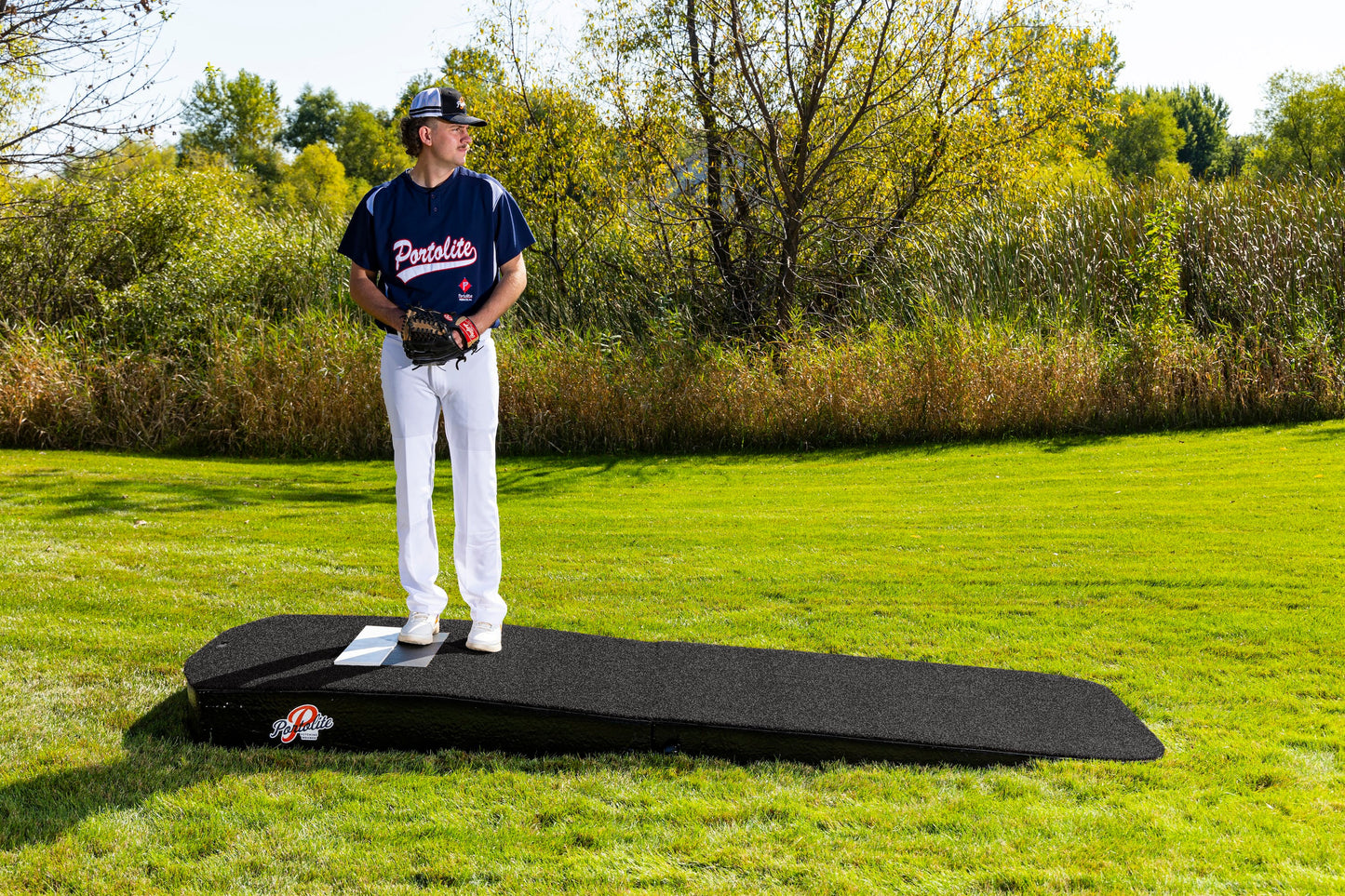 Portolite STANDARD Two-Piece Practice Mound - 1150BROWN2PC