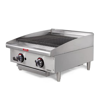 Star 6024CBF Star-Max® 80,000 BTU Lava Rock Gas Charbroiler - 8H-6024CBF