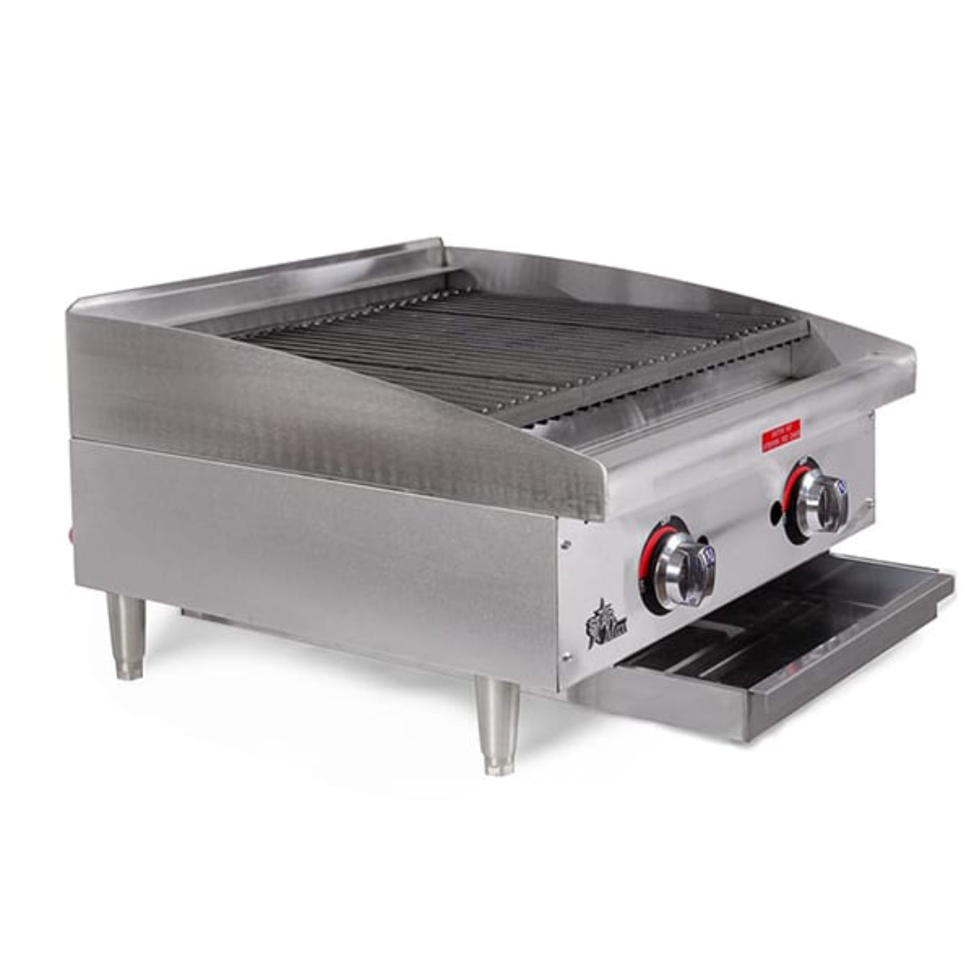 Star 6024CBF Star-Max® 80,000 BTU Lava Rock Gas Charbroiler - 8H-6024CBF