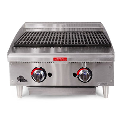 Star 6024CBF Star-Max® 80,000 BTU Lava Rock Gas Charbroiler - 8H-6024CBF