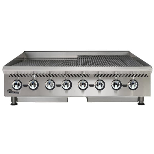 Star 8H-8148RCBB-LP 48 inches 160,000 BTU Liquid Propane Radiant Ultra-Max® Gas Charbroilers - 8H-8148RCBB-LP
