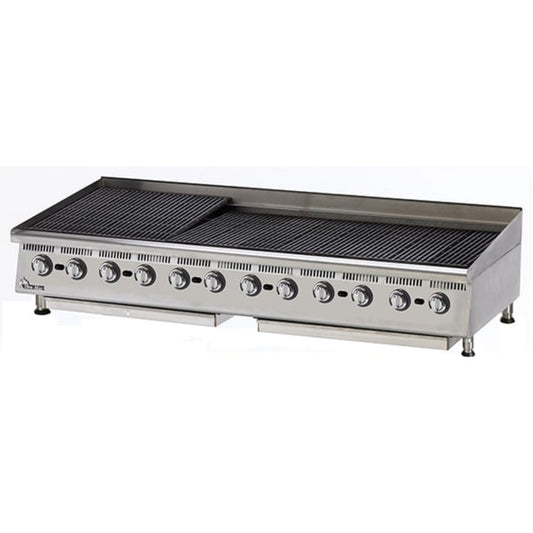Star  inches 240,000 BTU Natural Gas Radiant Ultra-Max Gas Charbroilers - 8H-8172RCBB