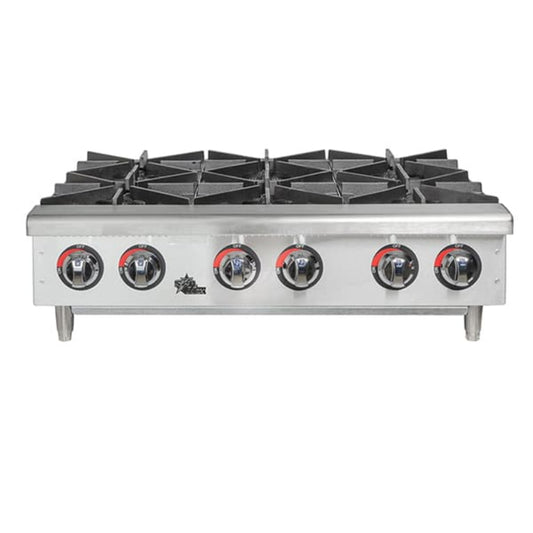 Star 8I-606HF Star-Max® 150,000 BTU Natural Gas Hot Plates - 8I-606HF