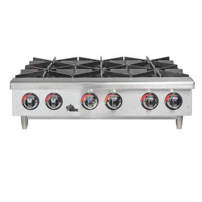 Star 8I-606HF Star-Max® 150,000 BTU Natural Gas Hot Plates - 8I-606HF