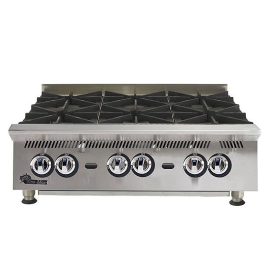 Star 8I-806HA-LP 156,000 BTU 6 Burners Ultra-Max® Liquid Propane Hot Plate - 8I-806HA-LP