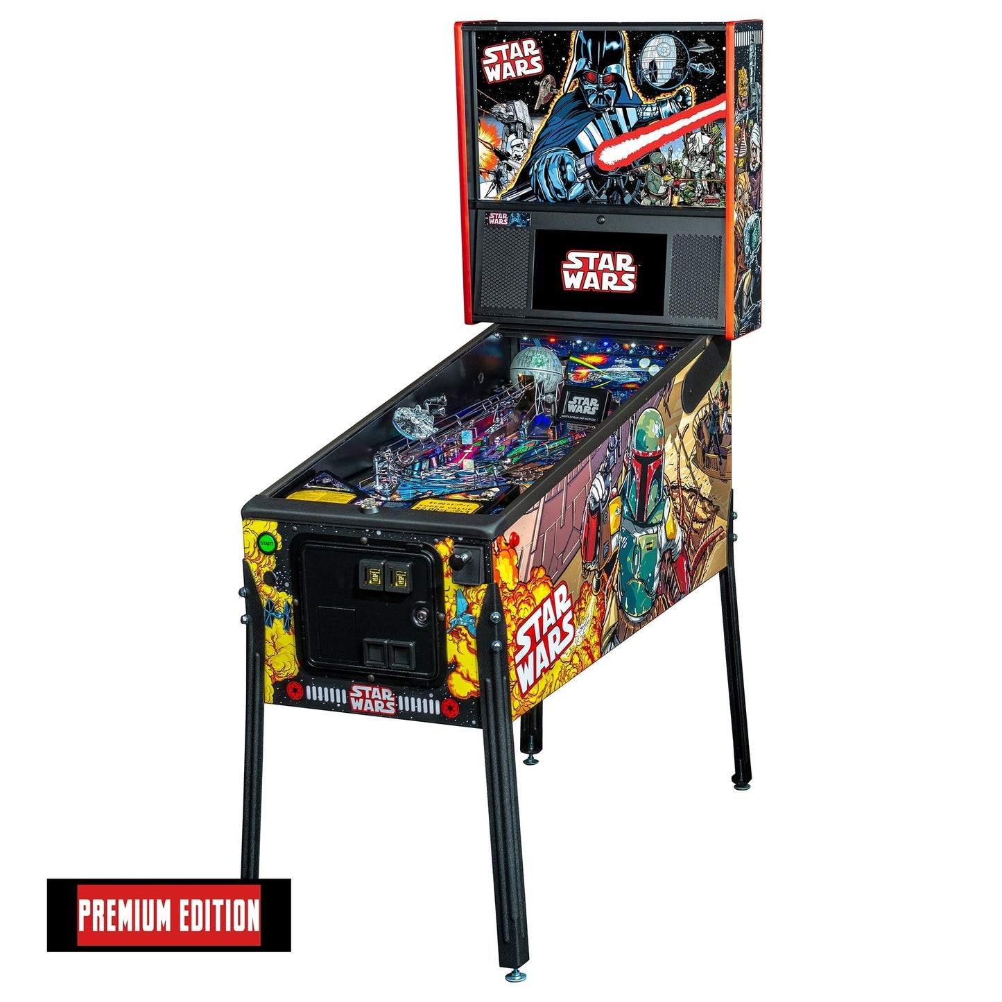 Stern Pinball Star Wars Comic Art Pinball