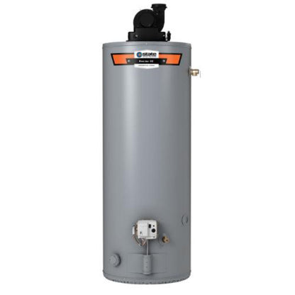 State Proline XE Power Vent Series 40 Gallon Capacity 50,000 BTU Heating Input Tall Gas Water Heater -SGS640YRVIT