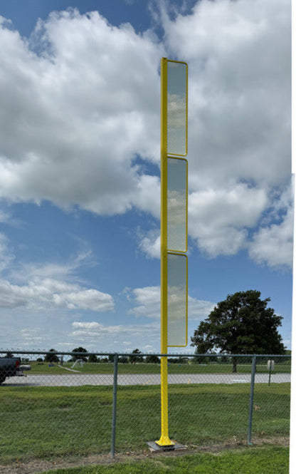 Bison Steel 20' Foul Pole - Pair - 3,101.00