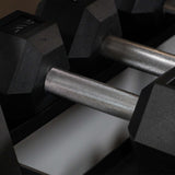 GIANT Rubber Hex Dumbbell Sets - Straight - 550LBSTRAIGHT