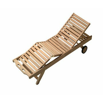 Royal Teak Collection Sun Bed - SNBL