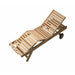 Royal Teak Collection Sun Bed - SNBL