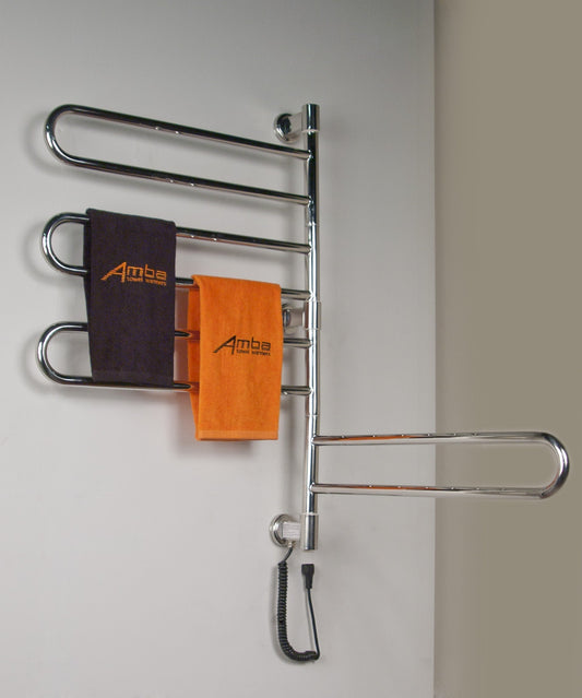 Amba Swivel Heated Towel Rack Jill B004 - J-B004B