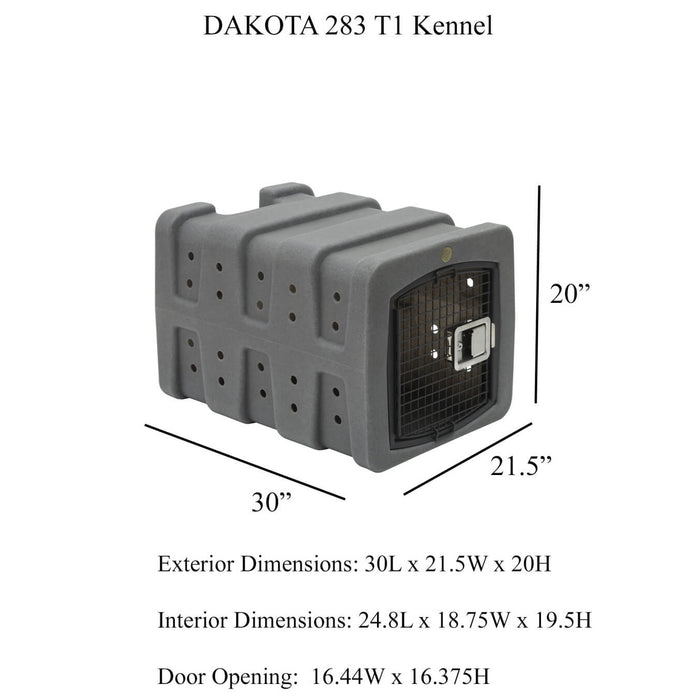 Dakota 283 T1 Low Profile Kennel for Trucks